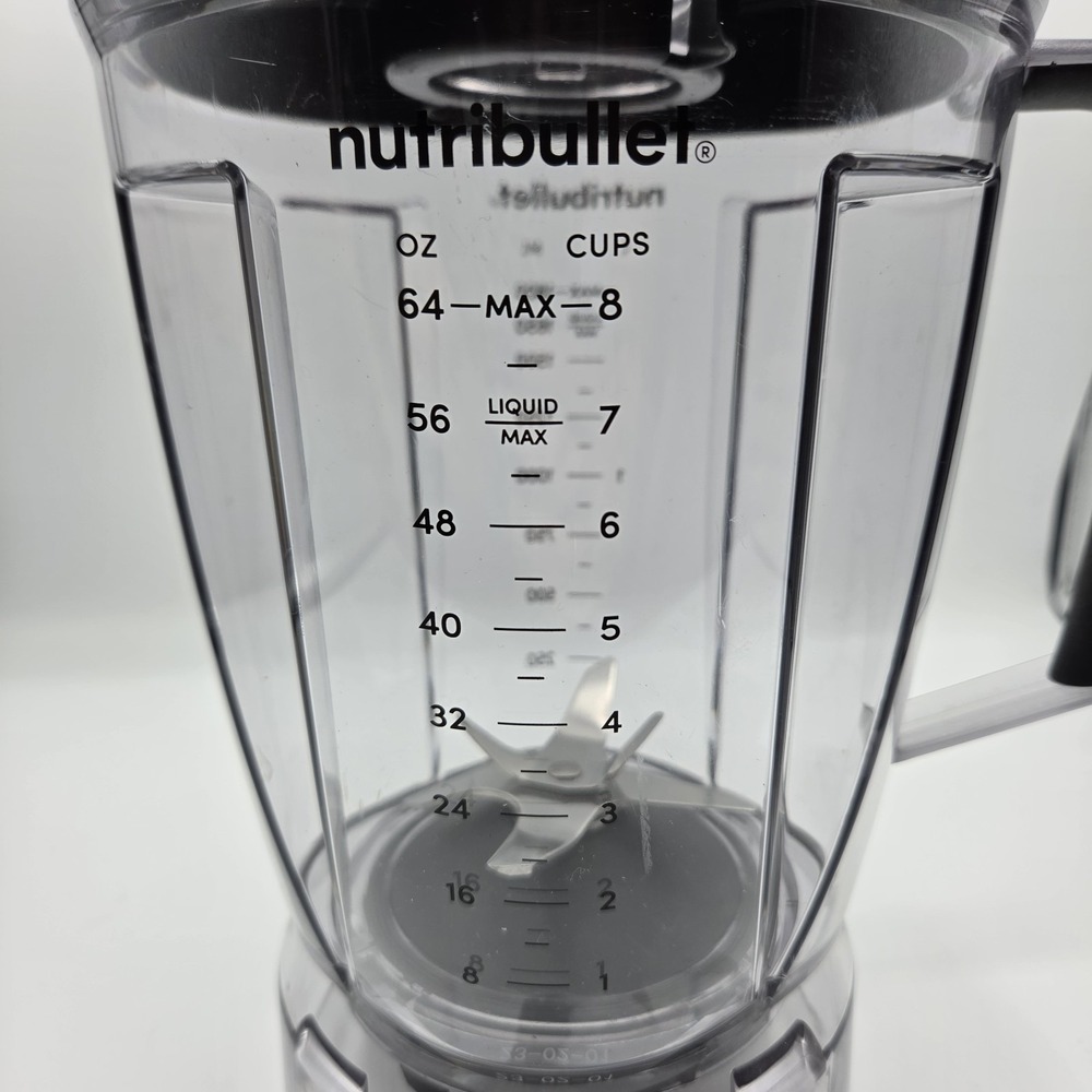 NutriBullet Blender Replacement 56oz 7-Cup Pitcher with Lid and Blade - Picture 3 of 10
